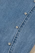 Side Seam Rivet Detail Regular Fit Ankle Jeans