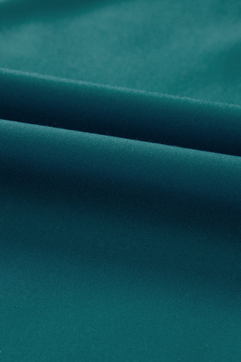 Skobeloff Boho Floral Ruffle Puff Sleeve Lace-up V Neck Mini Dress