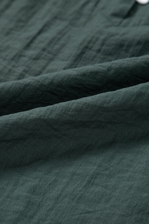 Skobeloff Frilled V Neck Ruffled Cap Sleeve Blouse