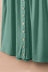 Sleeveless Collared Button Front Utility Mini Dress