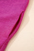 Sleeveless Knot Scoop Back Ruffle Hem Mini Dress