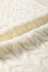 Sleeveless Mock Neck Cable Knit Sweater Top