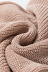 Sleeveless Ribbed Knit Fold Over Turtleneck Sweater