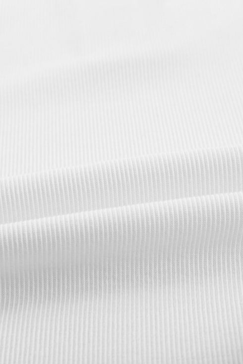 Sleeveless Scoop Neck Button Tank Top