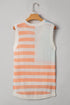 Sleeveless Star And Stripe Notched Neckline Knit Top