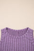 Slim Ribbed Mineral Wash Western Style Tank Top