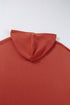 Slouchy Drop Shoulder Kangaroo Pocket Pullover Hoodie
