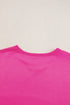Slouchy Exposed Seam Chest Pocket Jersey T-Shirt