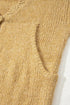 Slouchy Textured Open Knit Button Front Balloon Sleeve Cardigan