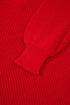 Slouchy V Neck Drop Shoulder Texture Knit Sweater