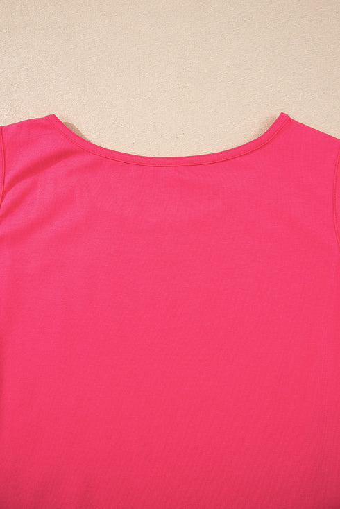 Smiling Sun Graphic Sleeveless Jersey Tank Top
