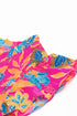Smocked Bodice Flutter Sleeve Tiered Floral Maxi Dress