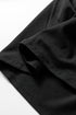 Smocked Bust Split Neck Button Detail Flowy Blouse