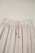 Smocked High Waist Casual Wide Leg Bottoms