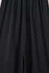 Smocked Sleeveless Solid Wide Leg Pocket Jumpsuit