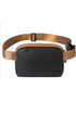 Smooth Faux Leather Adjustable Strap Mini Crossbody Bag