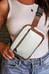 Smooth Faux Leather Adjustable Strap Mini Crossbody Bag