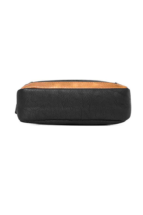 Smooth Faux Leather Adjustable Strap Mini Crossbody Bag