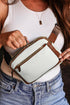 Smooth Faux Leather Adjustable Strap Mini Crossbody Bag