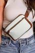Smooth Faux Leather Adjustable Strap Mini Crossbody Bag