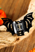 Smooth Resin Bat Silhouette Grip Hair Claw Clip