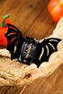Smooth Resin Bat Silhouette Grip Hair Claw Clip