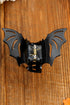 Smooth Resin Bat Silhouette Grip Hair Claw Clip