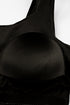 Snap Button Front Tank Style Swim Top