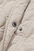 Snap Button Quilted Puffer Jacket