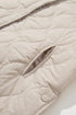 Snap Button Quilted Puffer Jacket