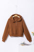Soft Blend Quarter Zip Relaxed Fit Hoodie