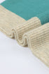 Soft Brushed Knit Diagonal Block Pullover Sweater