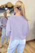 Soft Brushed Knit Elbow Sleeve Button Front Cardigan