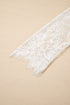 Soft Brushed Knit Sheer Lace Sleeve Pullover Sweater