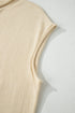 Soft Collared Short Sleeve Button Front Knit Top