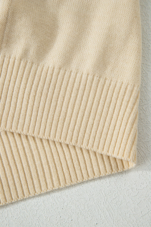 Soft Collared Short Sleeve Button Front Knit Top