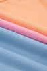 Soft Color Block Drop Shoulder Crew Neck Sweatshirt