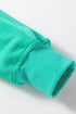 Soft Color Block Drop Shoulder Crew Neck Sweatshirt