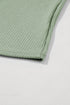 Soft Corded Texture Drop Shoulder Long Sleeve Top