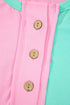 Soft Cotton Blend Button Front Collared Shirt