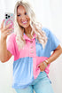 Soft Cotton Blend Button Front Collared Shirt