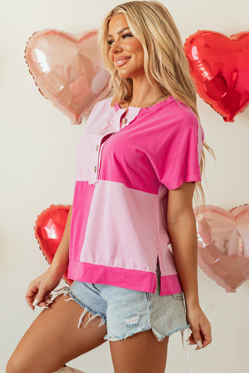 Soft Cotton Blend Button Front Collared Shirt