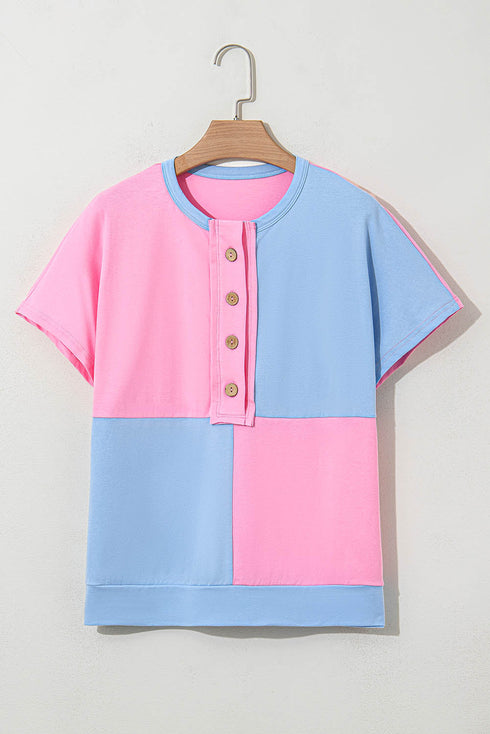 Soft Cotton Blend Button Front Collared Shirt
