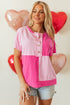 Soft Cotton Blend Button Front Collared Shirt