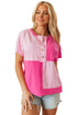 Soft Cotton Blend Button Front Collared Shirt