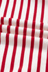 Soft Cotton Blend Ruffle Detail Stripe Long Sleeve Top