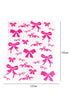 Soft Cotton Bow Pattern Plush Throw Blanket