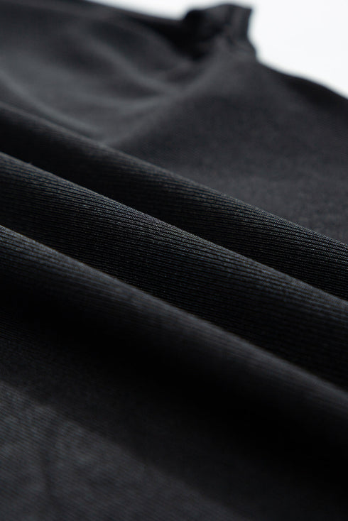 Soft Draped Cowl Neck Batwing Sleeve Top