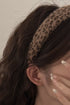 Soft Fuzzy Texture Leopard Print Wide Hair Headband