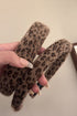 Soft Fuzzy Texture Leopard Print Wide Hair Headband